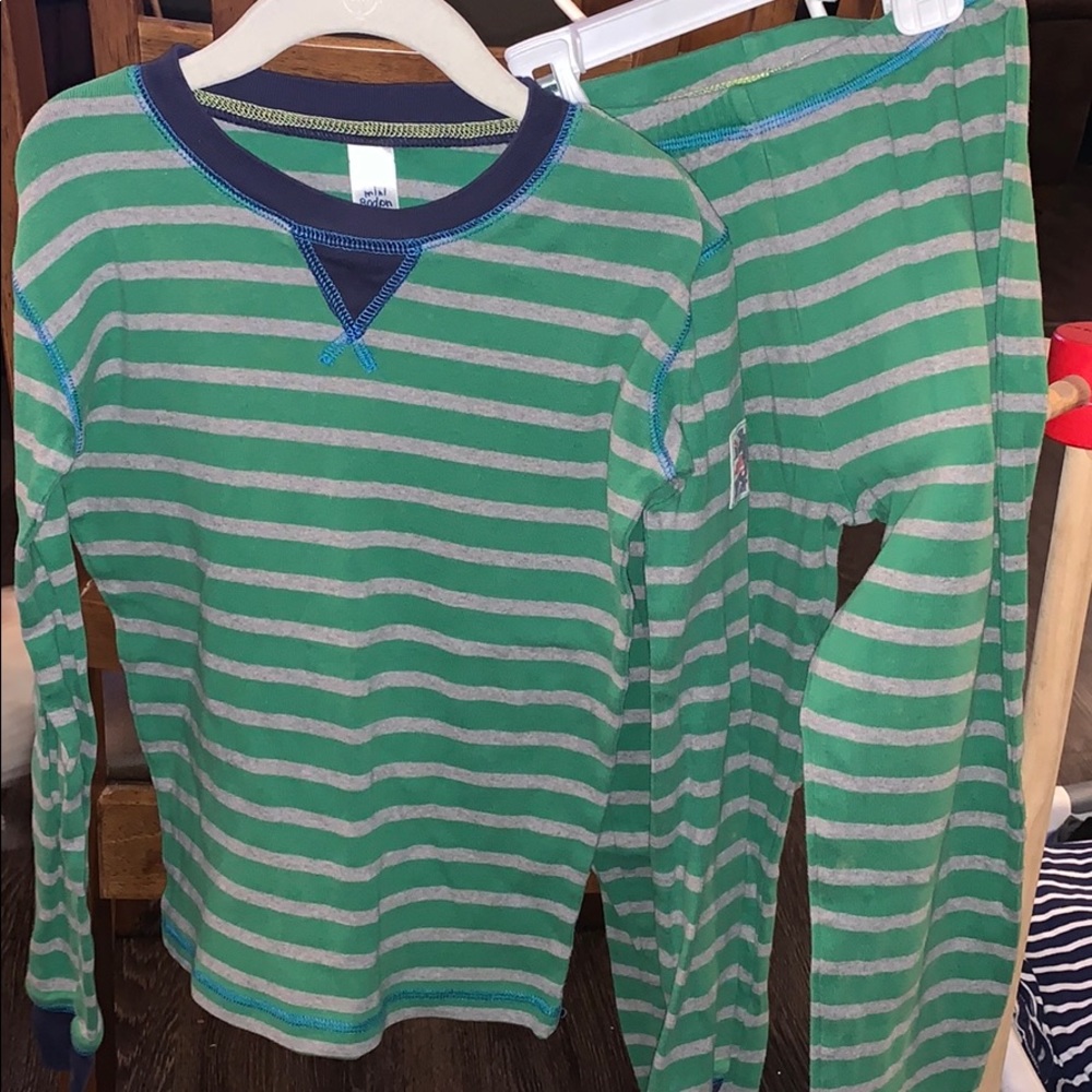 Mini Boden boys 2 piece pjs